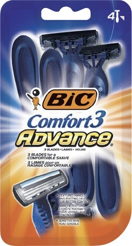 BIC Comfort 3 Advance Shavers 4 Pack