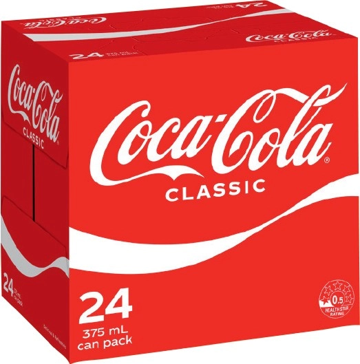 Coca‑Cola 24x375mL Selected Varieties