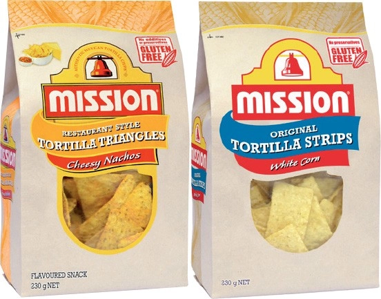 Mission Tortilla Corn Chips 230g Selected Varieties