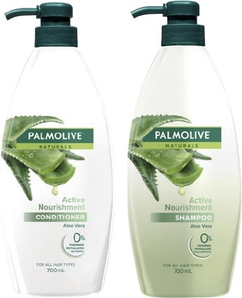 Palmolive Naturals Shampoo or Conditioner 700mL Selected Varieties