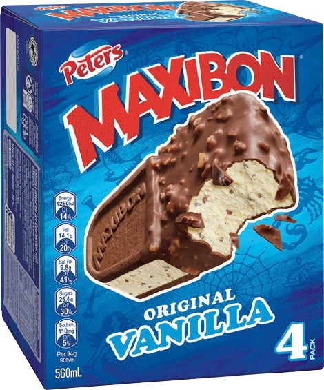 Peters Maxibon 4 Pack Selected Varieties