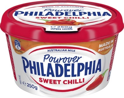 Philadelphia Sweet Chilli Pourover 250g