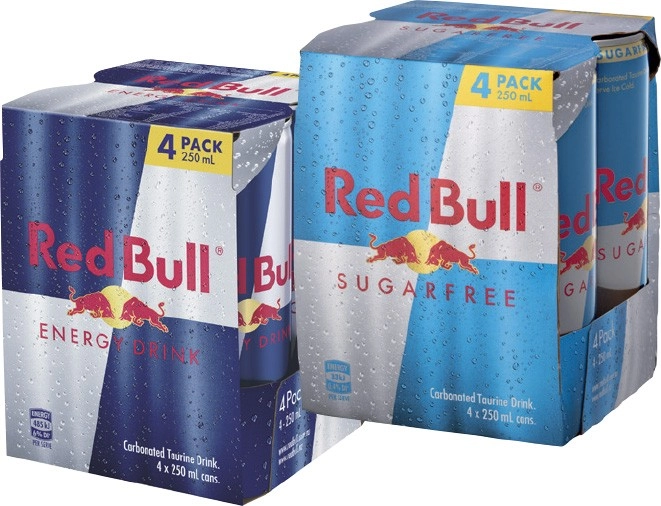 Red Bull Energy Drink 4x250mL Selected Varieties