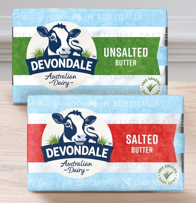 Devondale Butter Block 250g Selected Varieties