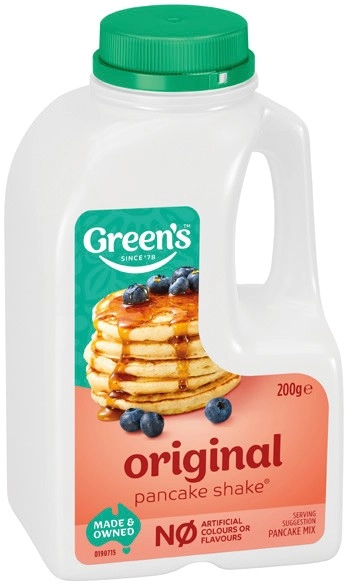 Green’s Pancake Shake 190-200g Selected Varieties