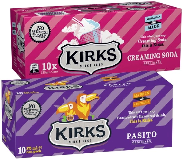 Kirks 10x375mL Selected Varieties