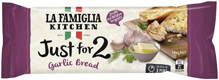 La Famiglia Kitchen Just for 2 Garlic Bread 170g