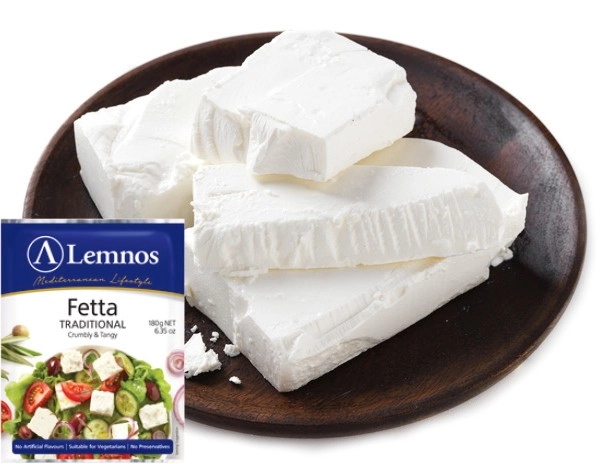 Lemnos Fetta Traditional or Reduced Fat 180g