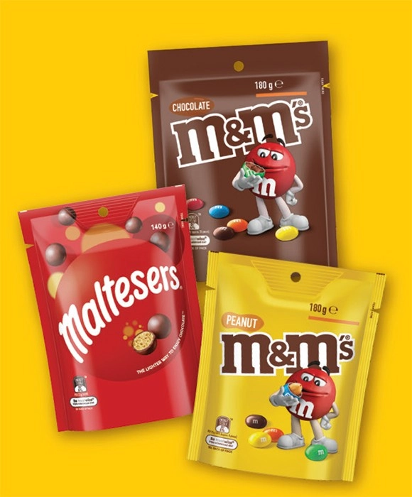 M&M's 120‑180g, Maltesers 120‑140g, Pods 160g or Skittles 120‑200g Share Pack Selected Varieties