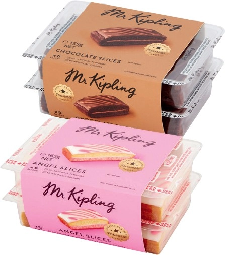 Mr Kipling Slices 6 Pack Selected Varieties