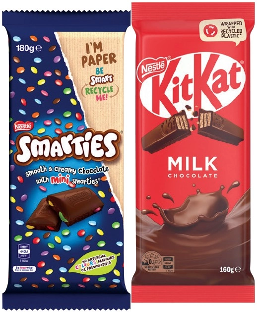 Nestlé Chocolate Block 118‑180g Selected Varieties