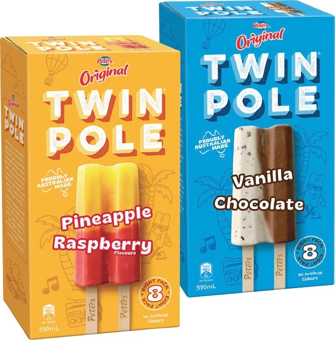 Peters Original Twin Pole 8 Pack Selected Varieties