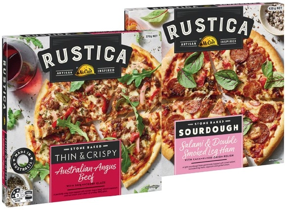 Rustica by McCain Stone Baked Pizza 335‑450g Selected Varieties