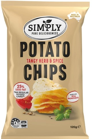 Simply Chips 120g, Smith’s Baked 130g or PopCorners 130g Selected Varieties