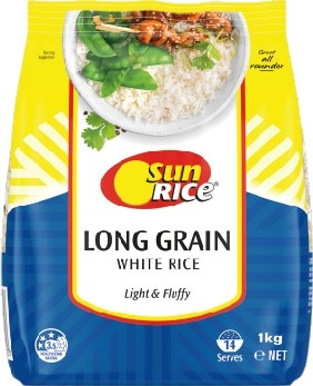 SunRice Long Grain White Rice 1kg