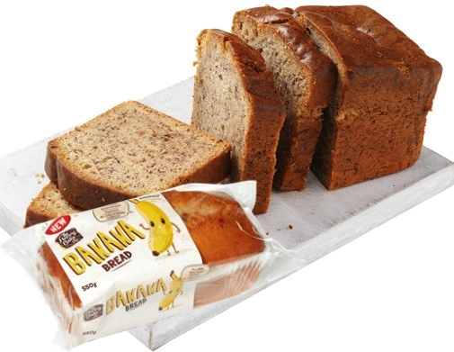 The Happy Cake Co. Banana Bread or Carrot Loaf 500-550g Selected Varieties