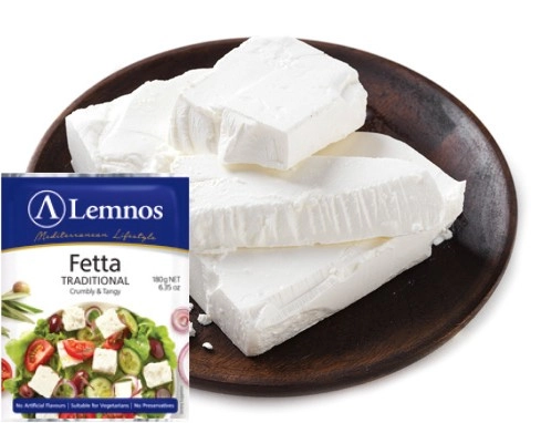 Lemnos Fetta Traditional or Reduced Fat 180g