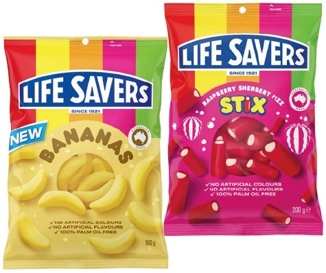 Life Savers Share Pack 150‑200g Selected Varieties