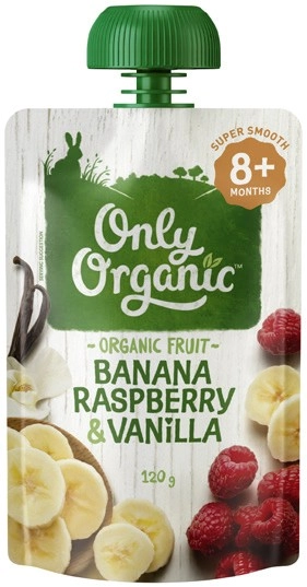 Only Organic Baby Food 120g Selected Varieties