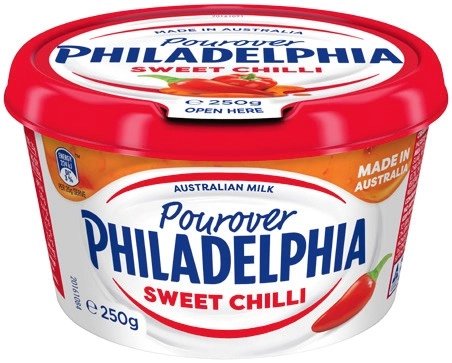 Philadelphia Sweet Chilli Pourover 250g