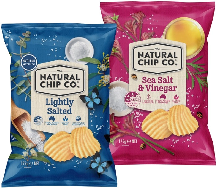 The Natural Chip Co. Chips 150-175g Selected Varieties