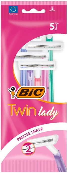 BIC Twin Lady Disposable Female Shaver 5 Pack