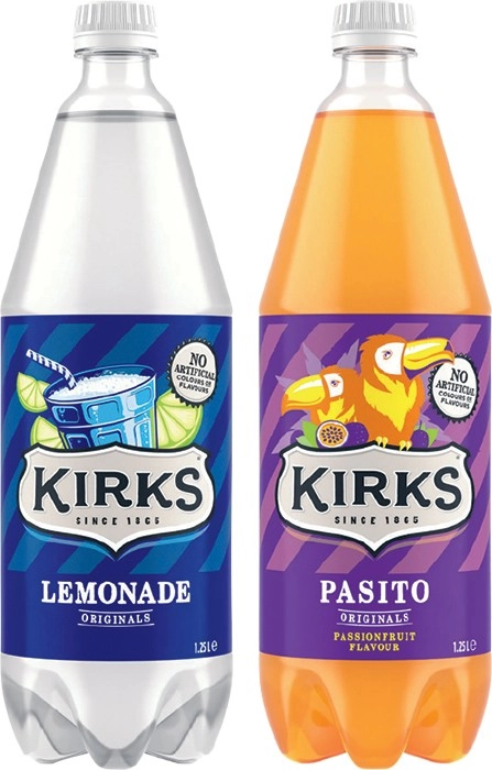 Kirks 1.25 Litre Selected Varieties