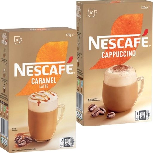 Nescafé Coffee Sachets 8‑10 Pack Selected Varieties