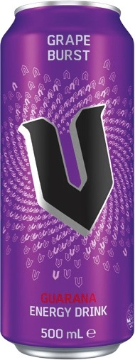 V Grape Burst Energy Drink 500mL