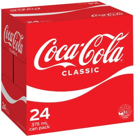 Coca‑Cola 24x375mL Selected Varieties