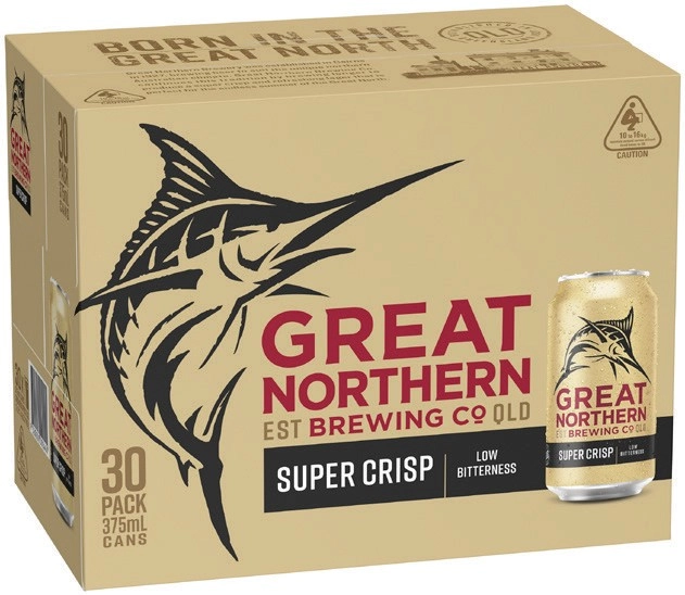 Great Northern Super Crisp Lager 30 Can Block