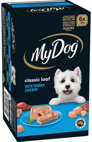 My Dog Wet Dog Food 6x100g Selected Varieties