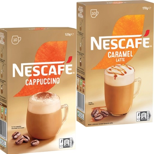 Nescafé Coffee Sachets 8‑10 Pack Selected Varieties