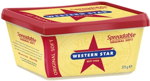 Western Star Spreadable 375g Selected Varieties