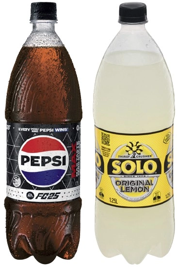 Solo or Pepsi 1.25 Litre Selected Varieties