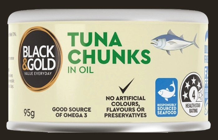 Black & Gold Tuna in Oil 95g