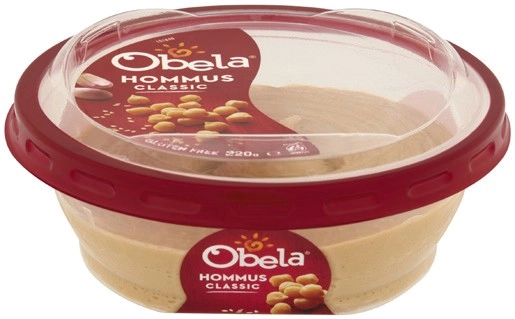 Obela Hommus Dip 220g Selected Varieties