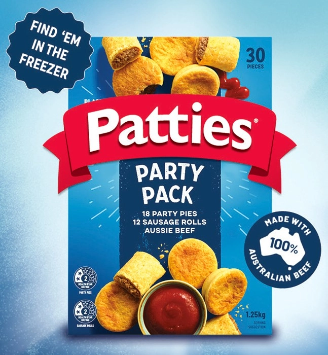 Patties Party Pack 30 Pieces