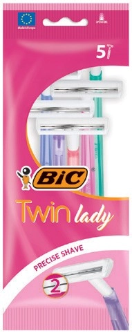 BIC Twin Lady Disposable Female Shaver 5 Pack