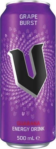 V Grape Burst Energy Drink 500mL