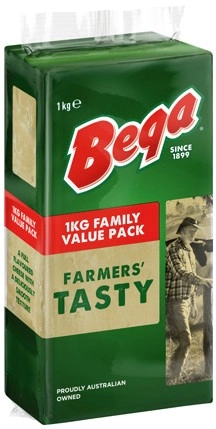 Bega Farmers’ Tasty Cheese Block 1kg