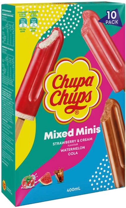 Chupa Chups Mixed Minis 10 Pack