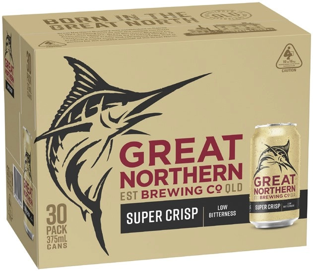 Great Northern Super Crisp Lager 30 Can Block