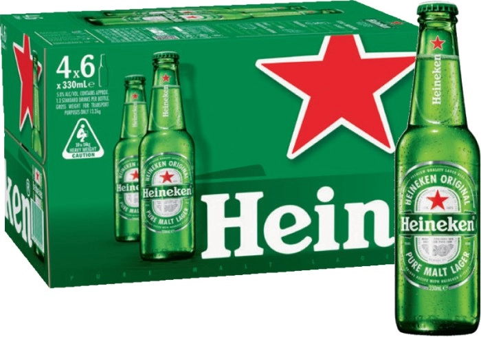 Heineken Lager 24 Pack