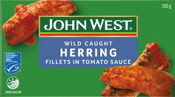 John West Herring or Smoked Kipper Fillets 200g