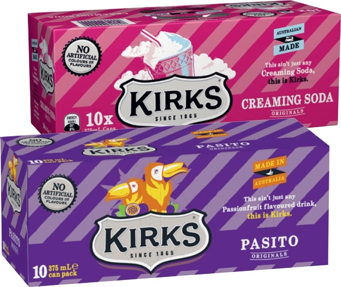 Kirks 10x375mL Selected Varieties