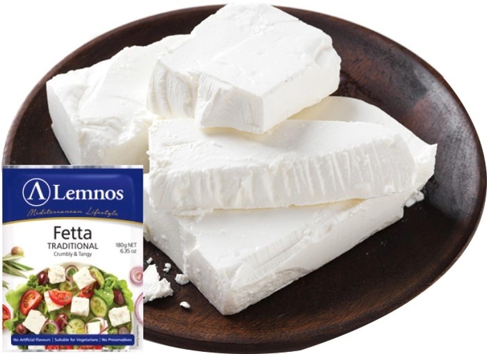 Lemnos Fetta Traditional or Reduced Fat 180g