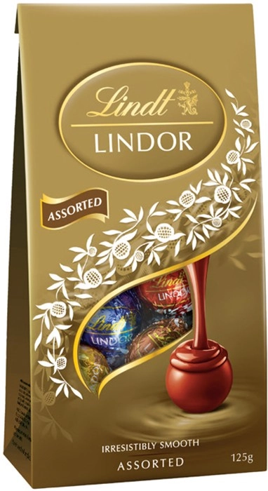 Lindt Lindor Chocolate Bag 123‑125g Selected Varieties