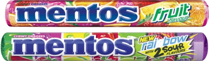 Mentos Roll 37.5g Selected Varieties