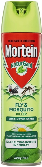 Mortein NaturGard Fly & Mosquito Killer Eucalyptus Scent 320g